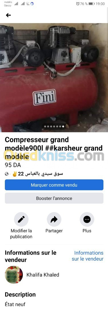 Compresseur grand modèle 