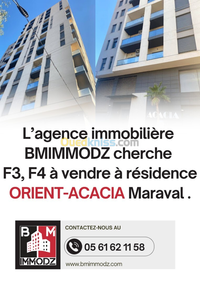 Cherche achat Appartement Oran Oran