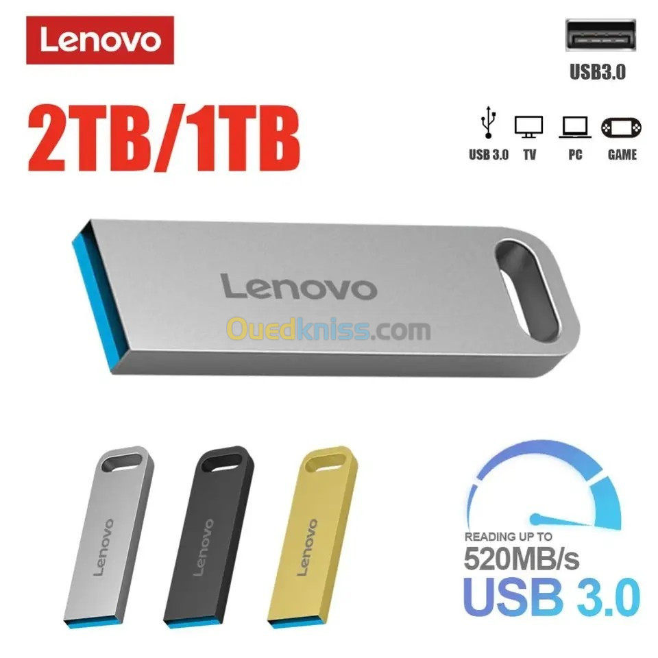 Flash disque 2TB Lenovo