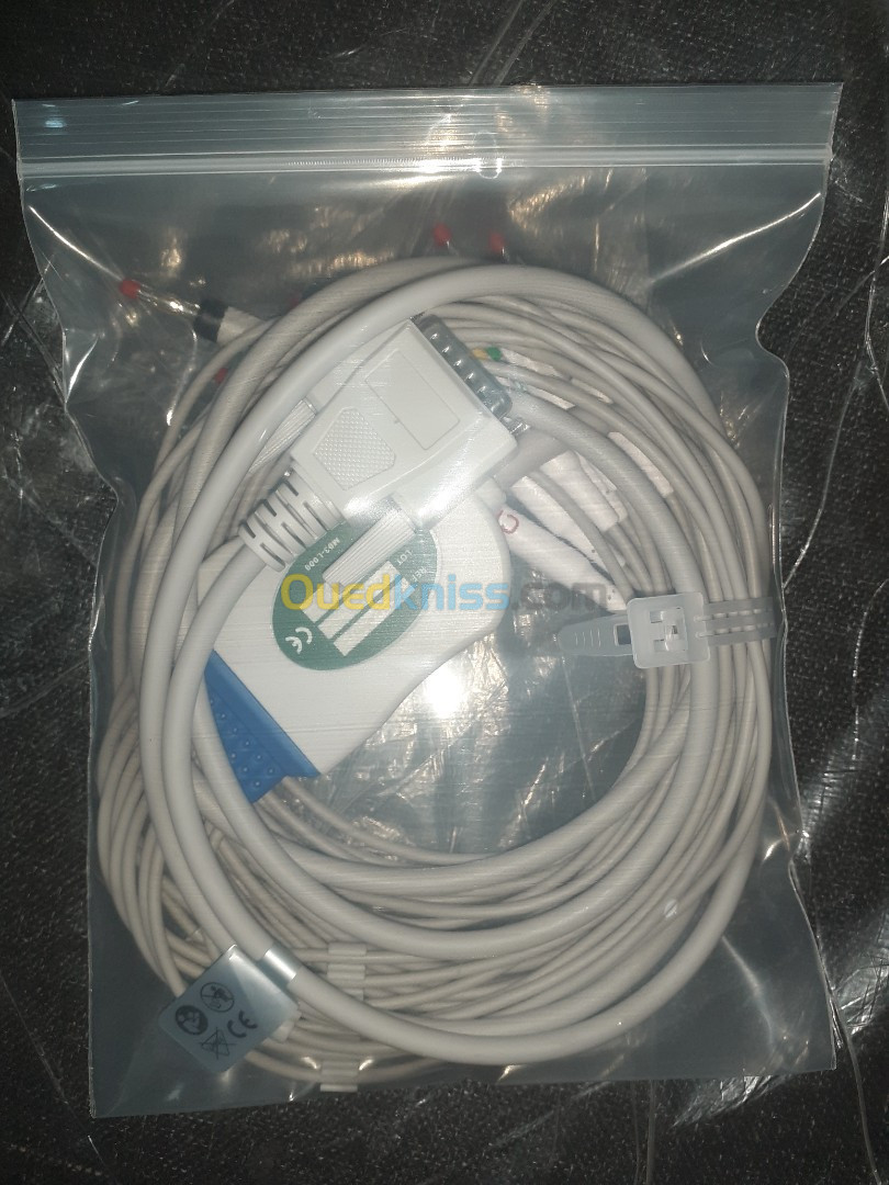 Cable ecg nihon kohden, GE mac 600...