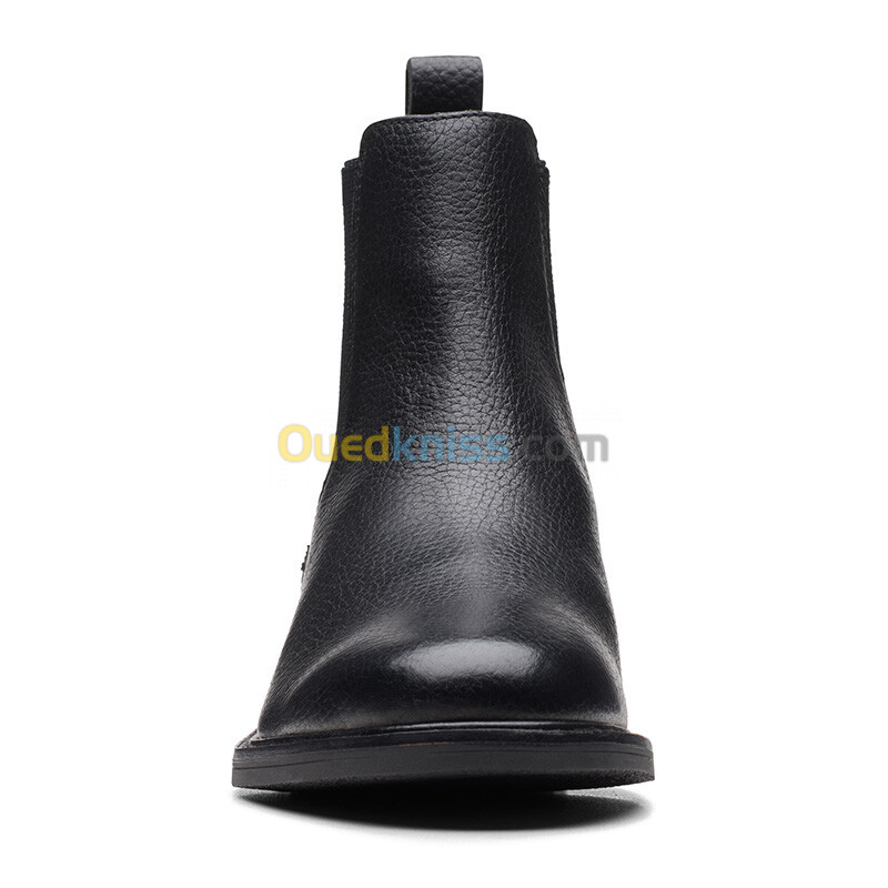 CLARKS Cologne Arlo Black Leather