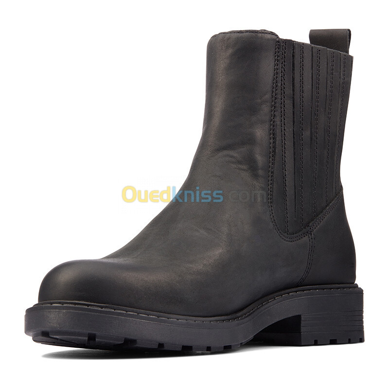 CLARKS Orinoco2 Mid Black Leather