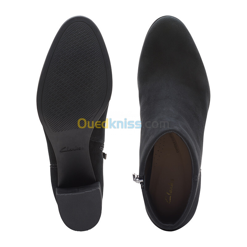 CLARKS Freva55 Zip Black Sde