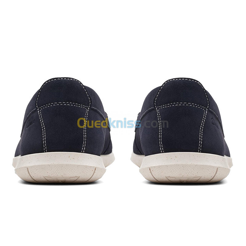 CLARKS Flexway Step Navy Suede