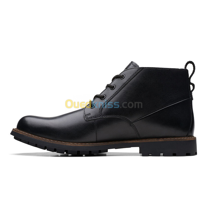 CLARKS Westcombe Mid Black