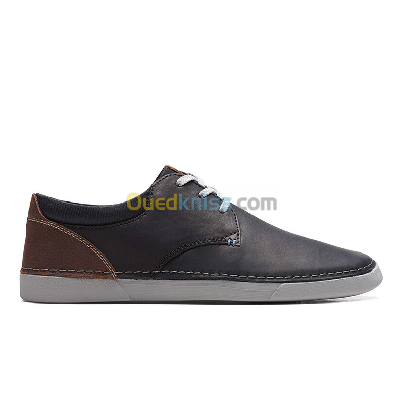 CLARKS Gereld Lace Black Leather