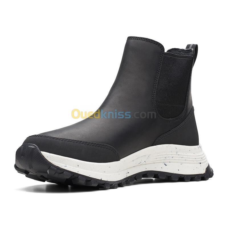 CLARKS ATLTrekUpWP Black Leather