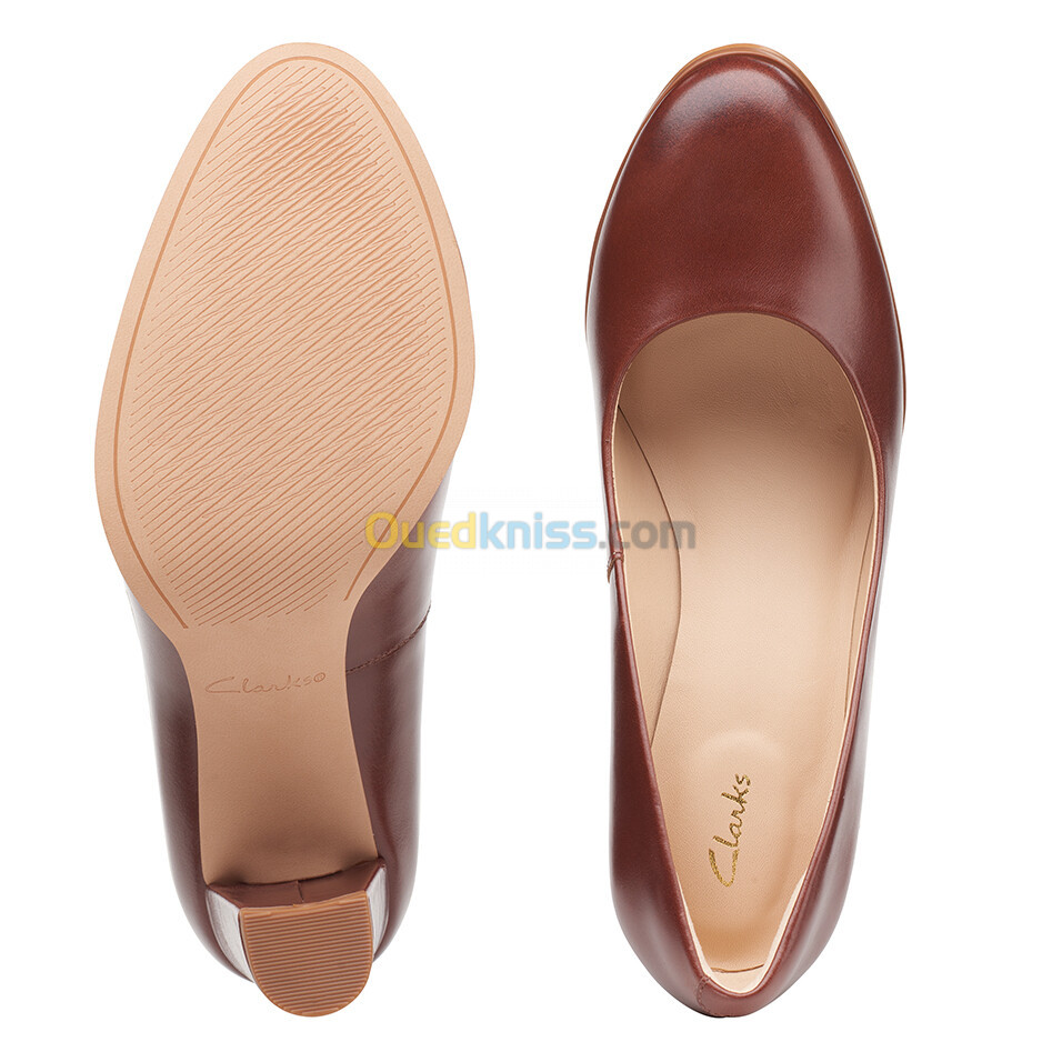 CLARKS Kaylin Cara 2 British Tan Lea