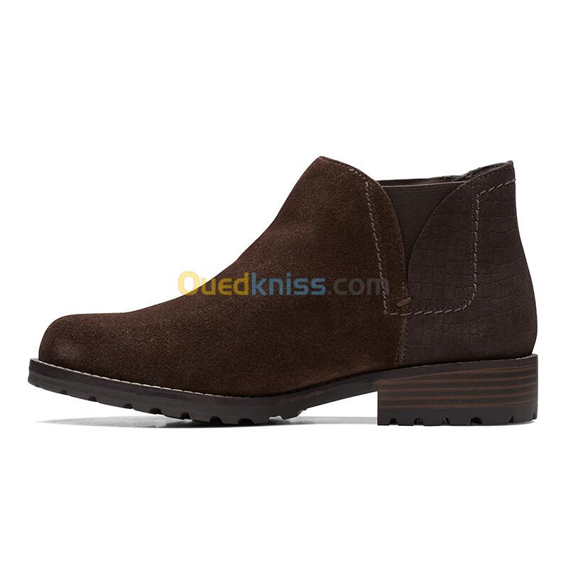 CLARKS Clarkwell Demi Dark Brown Comb