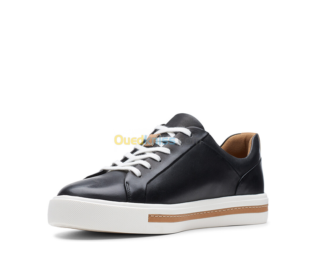 CLARKS Un Maui Lace Black Leather