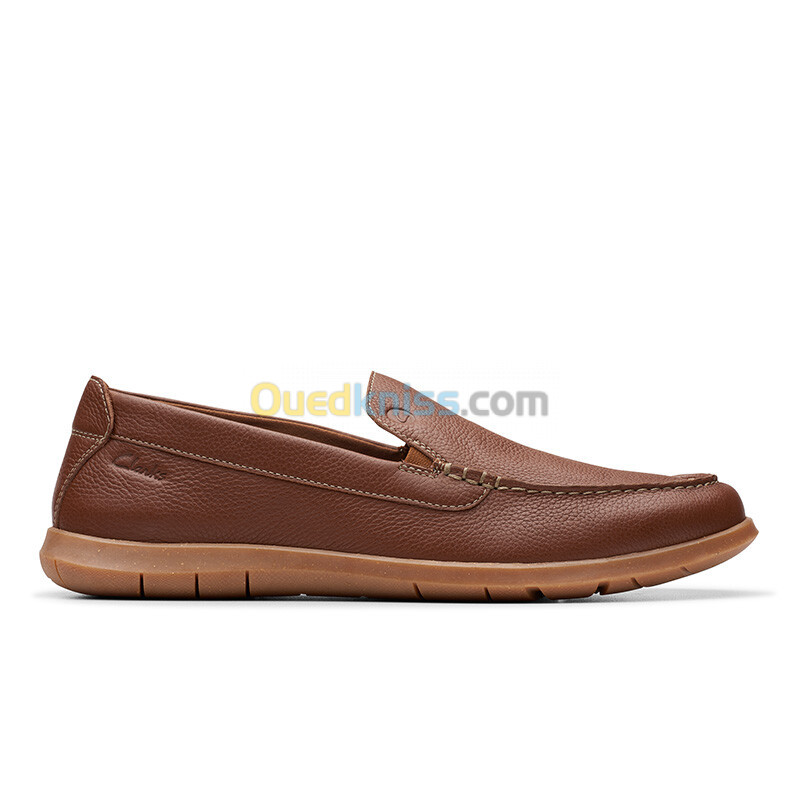 Clarks Flexway Step Light Brown Lea