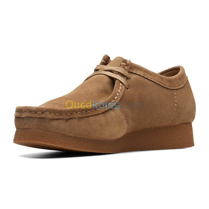 Clarks WallabeeEVO Dark Sand Suede