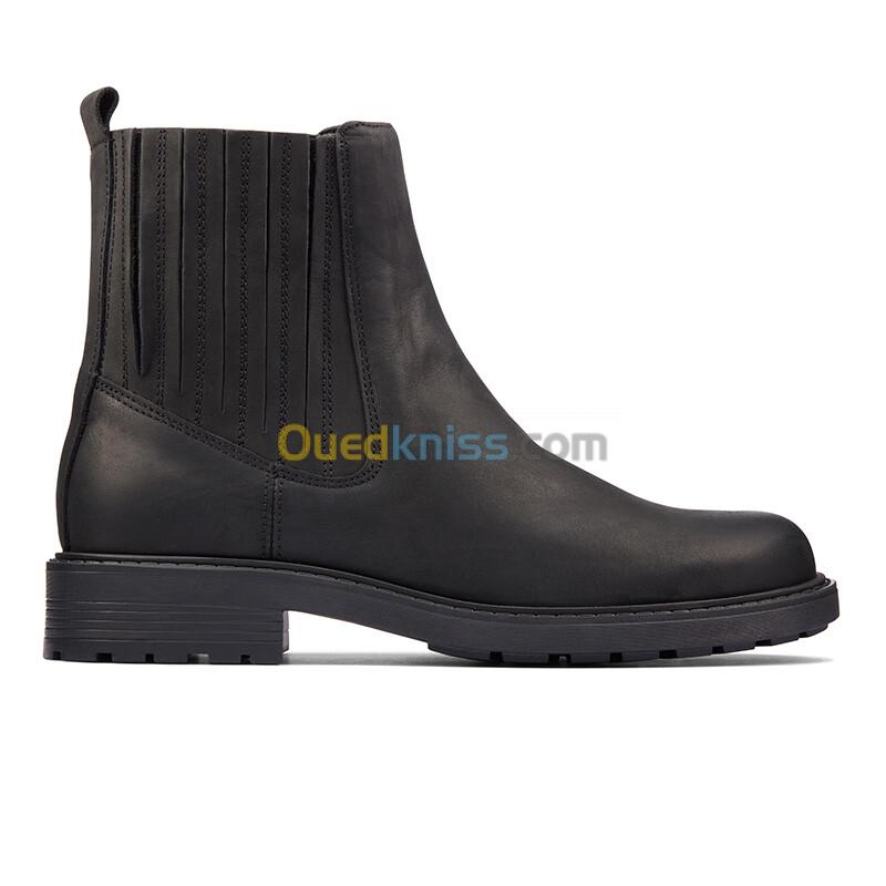 CLARKS Orinoco2 Mid Black Leather