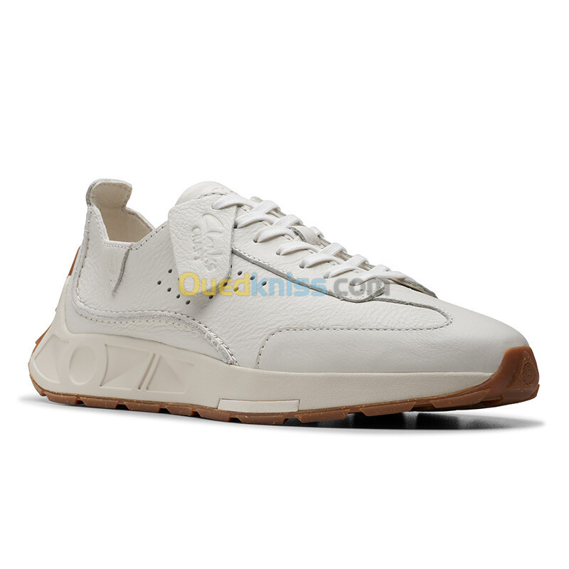 Clarks Craft Speed White Leather