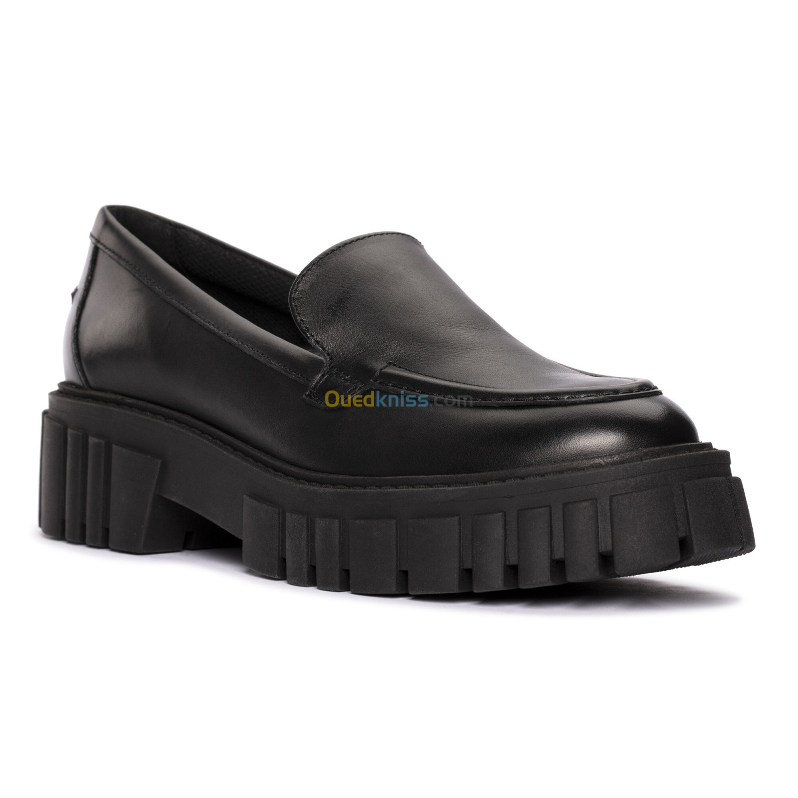 CLARKS Page Loafer Black Leather