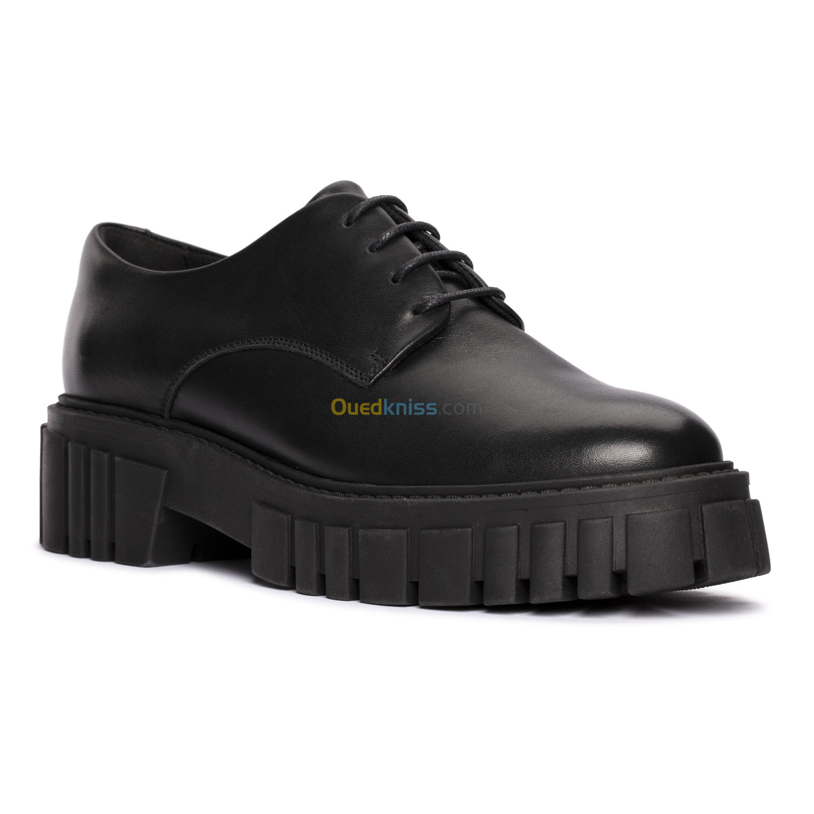 CLARKS Page Walk Black Leather