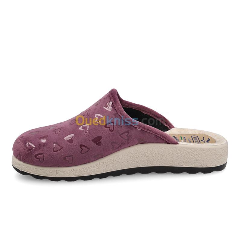 FLY FLOT Cloth Woman Slipper Lilac