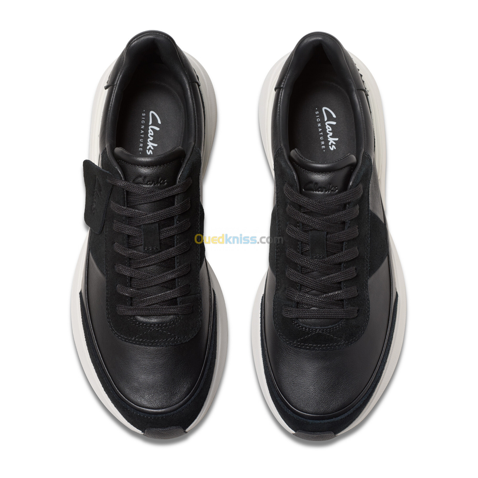 CLARKS Craft Pace Black Leather