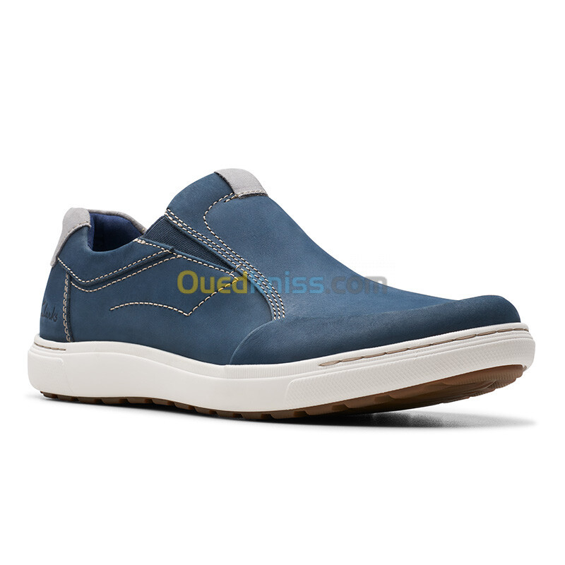 CLARKS Mapstone Step Navy Nubuck