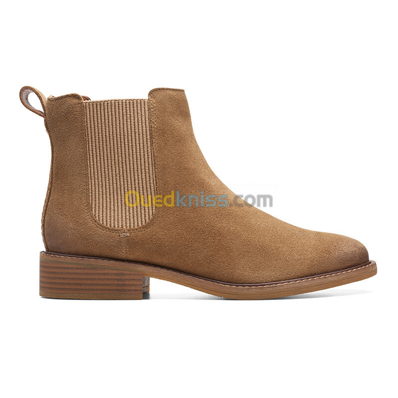 CLARKS Cologne Arlo2 Dark Sand Suede