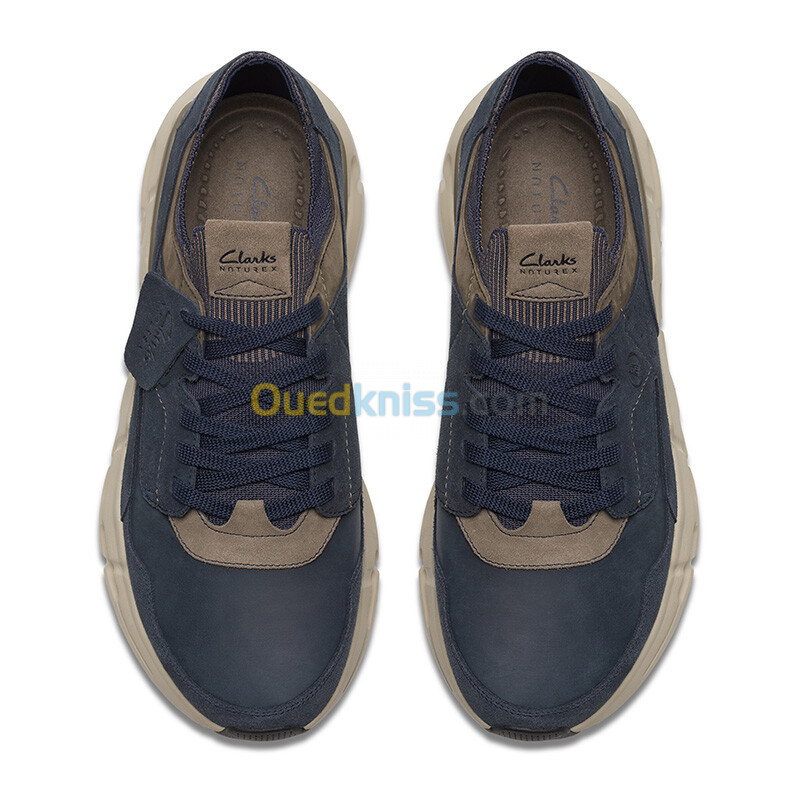 Clarks NXE Lo Navy Nubuck