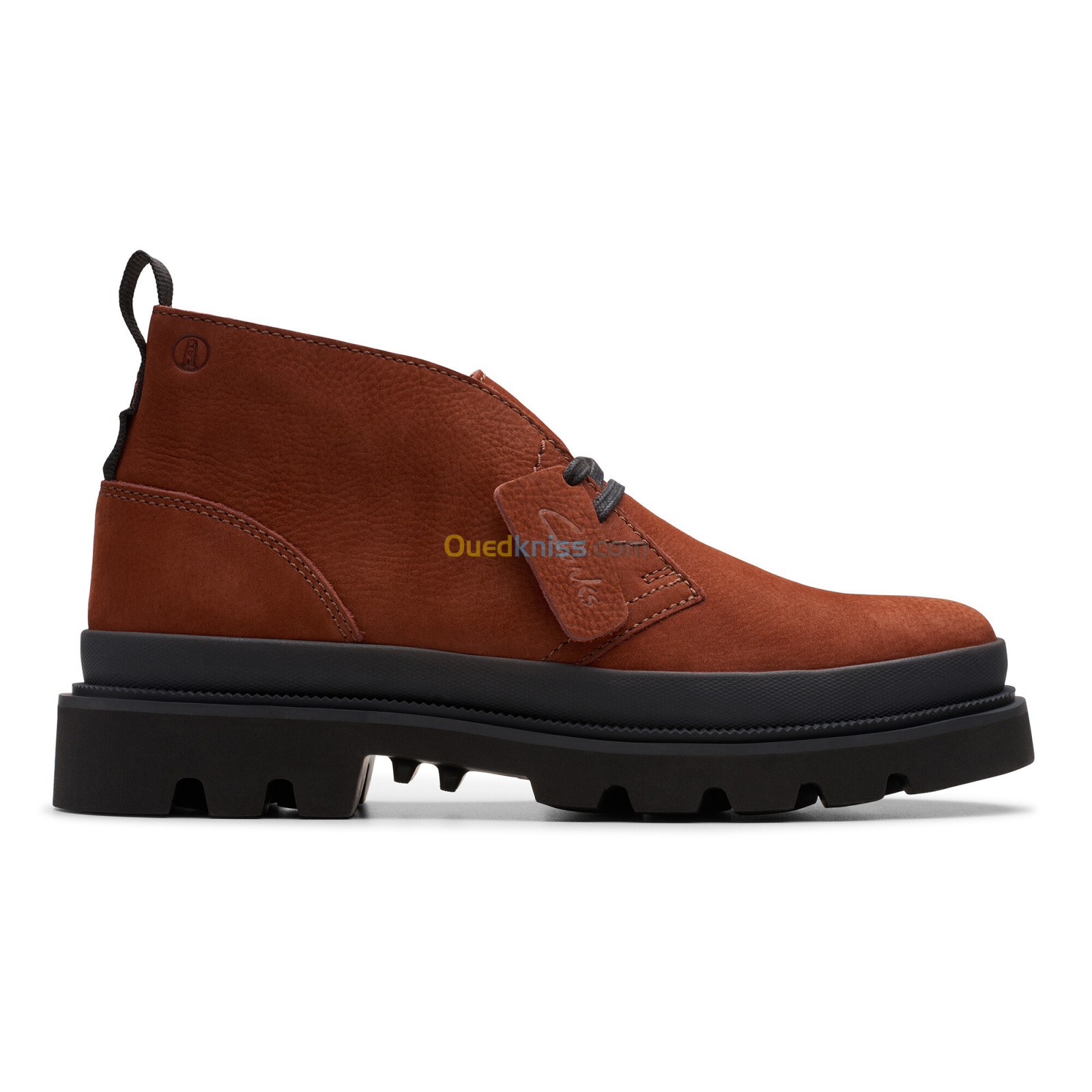 CLARKS Badell Db Chestnut Nubuck