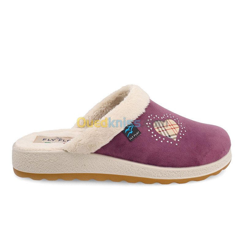 FLY FLOT Cloth Woman Slipper Lilac