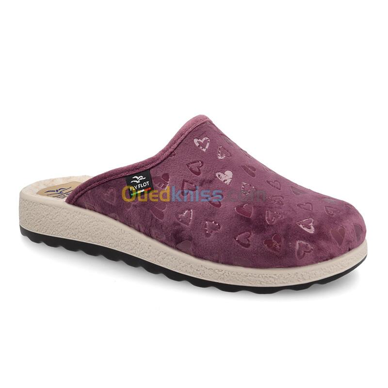 FLY FLOT Cloth Woman Slipper Lilac