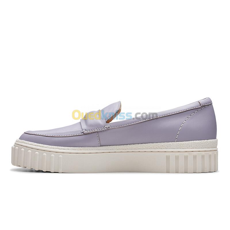 CLARKS Mayhill Cove Lilac Leather