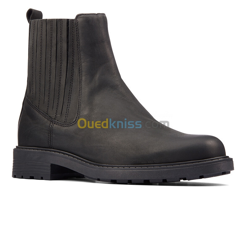 CLARKS Orinoco2 Mid Black Leather