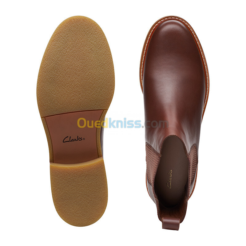 CLARKS Cologne Arlo British Tan Lea