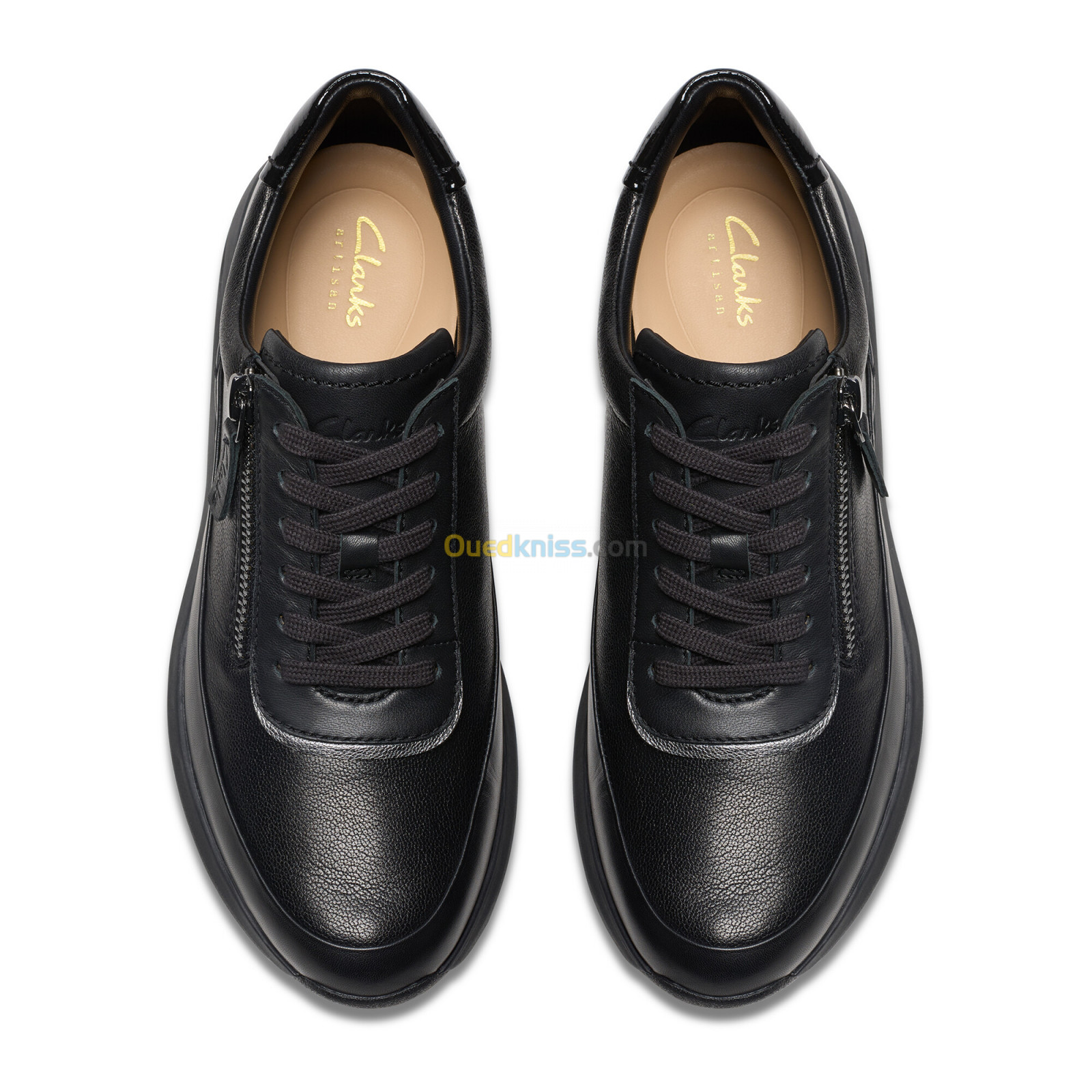 CLARKS Tivoli Zip Black Combi