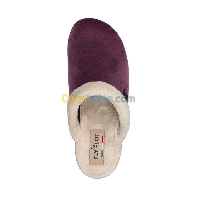 FLY FLOT Cloth Woman Slipper Lilac