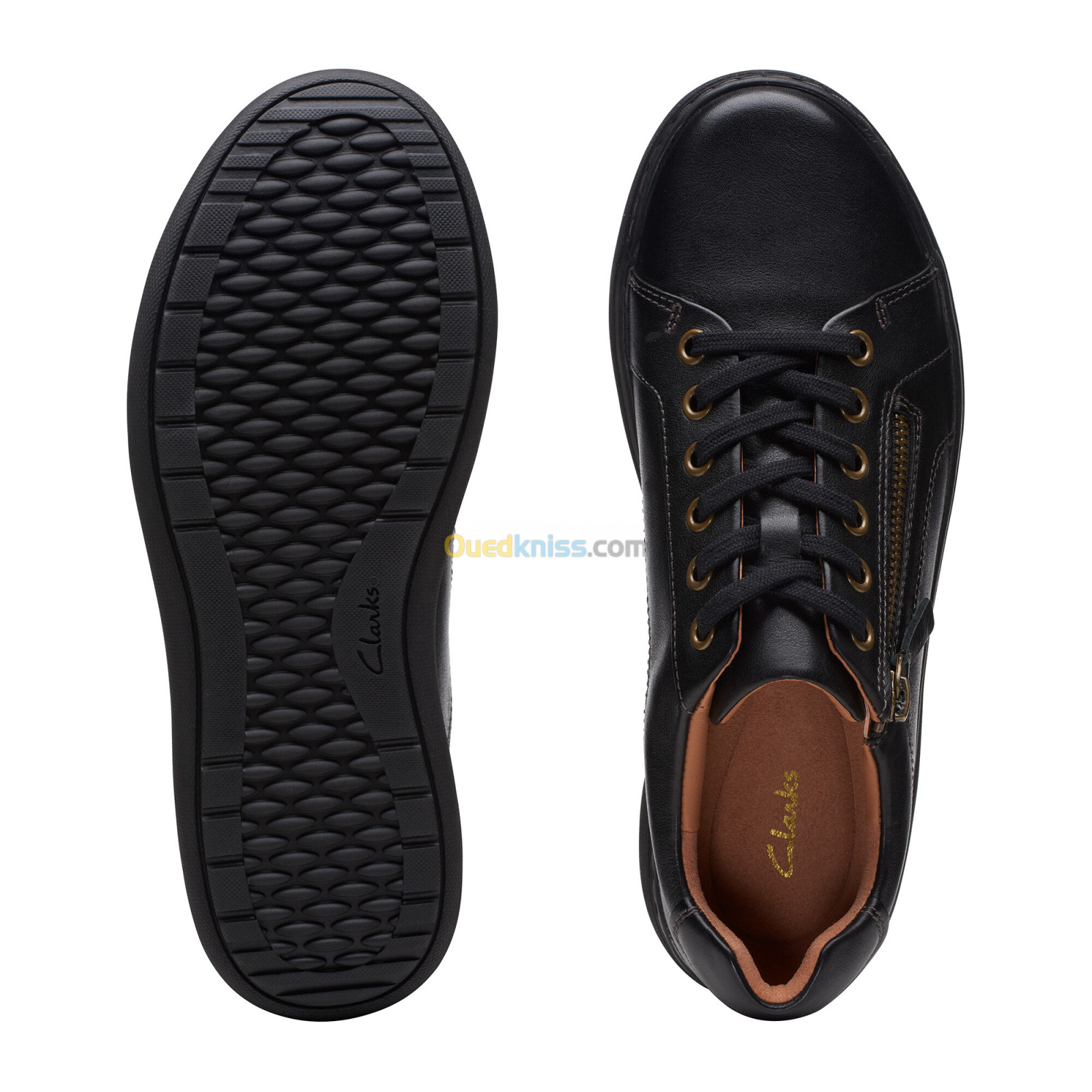 CLARKS Nalle Lace Black/Black