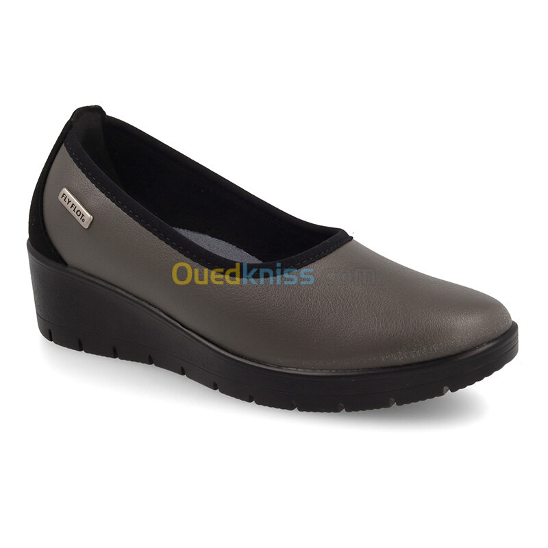 FLY FLOT Synthetic Woman Shoe Anthracite