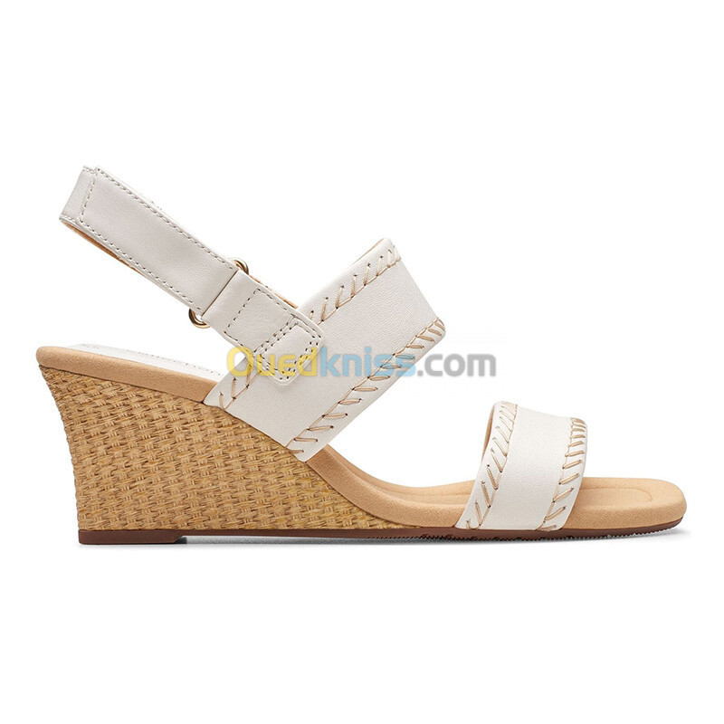 CLARKS Kyarra Rose White Leather