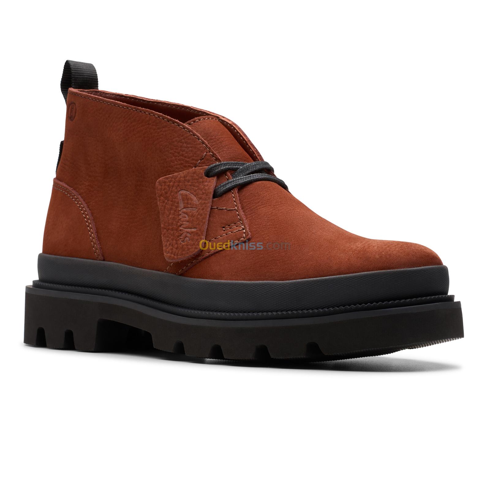 CLARKS Badell Db Chestnut Nubuck