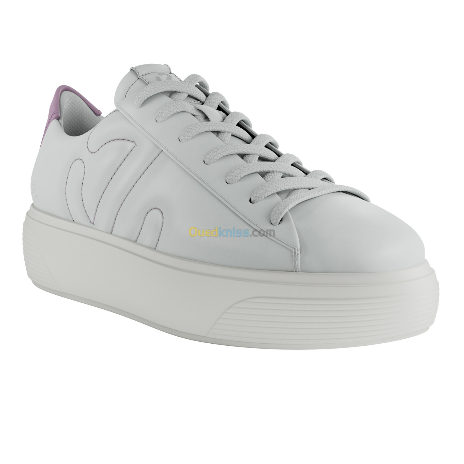 ECCO Street Platform W Shadow White / Lavender Mist