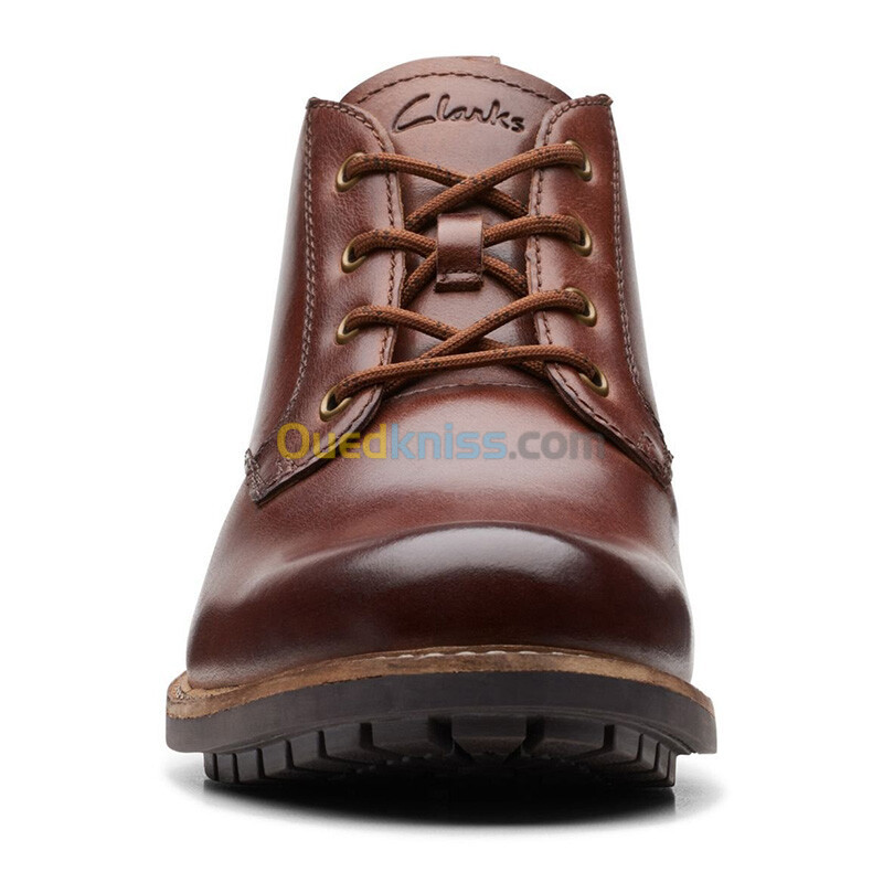 CLARKS Westcombe Mid Brown