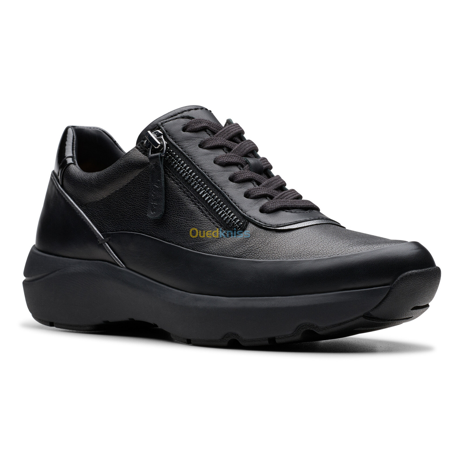 CLARKS Tivoli Zip Black Combi