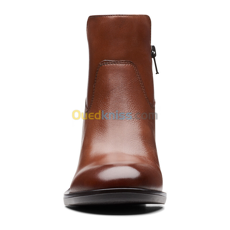 CLARKS Valvestino Lo Dark Tan Lea