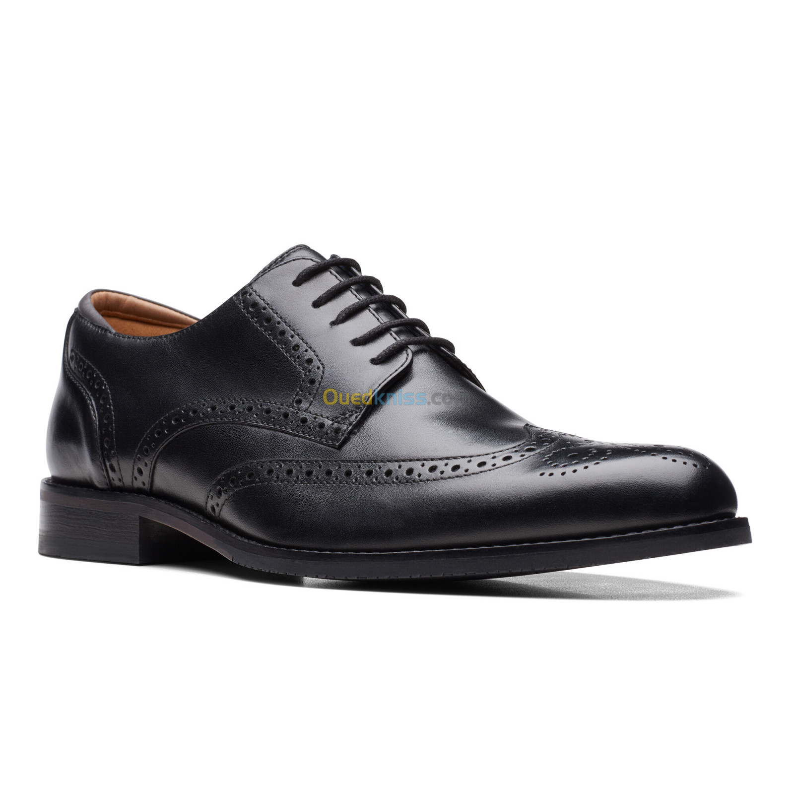 CLARKS Craftarlolimit Black Leather