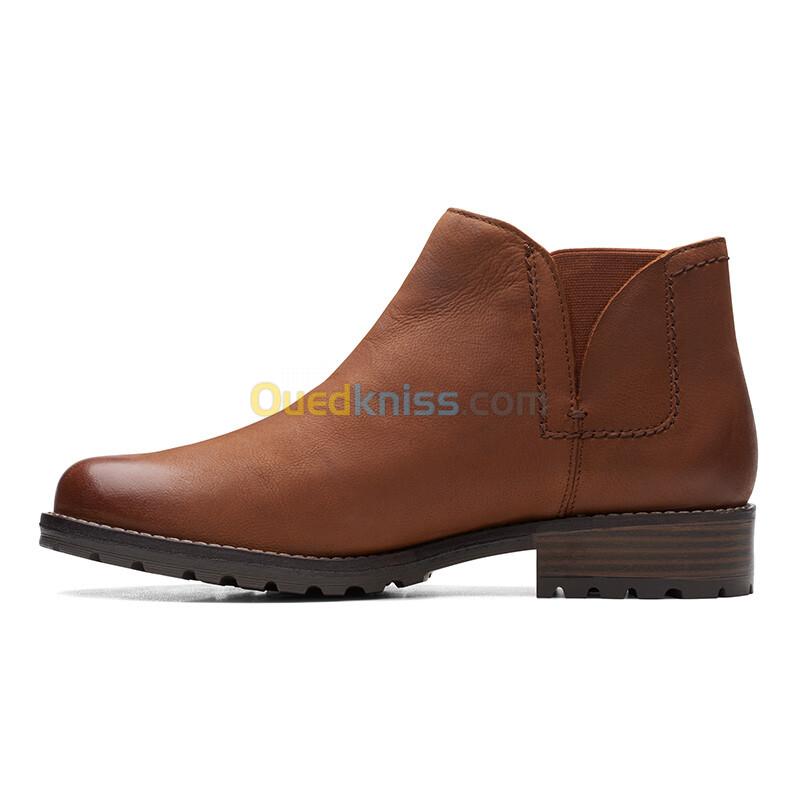 CLARKS Clarkwell Demi Dark Tan Lea