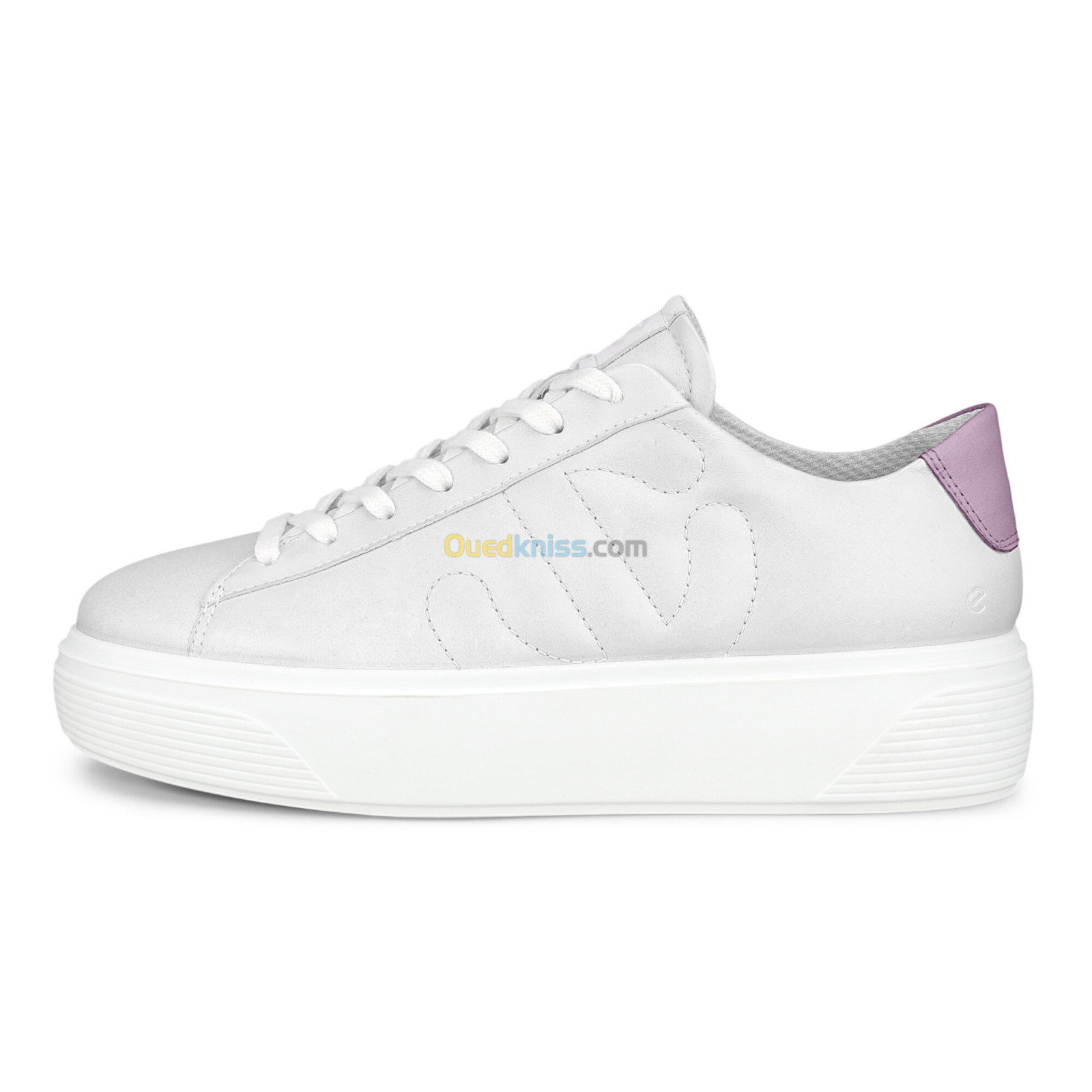 ECCO Street Platform W Shadow White / Lavender Mist