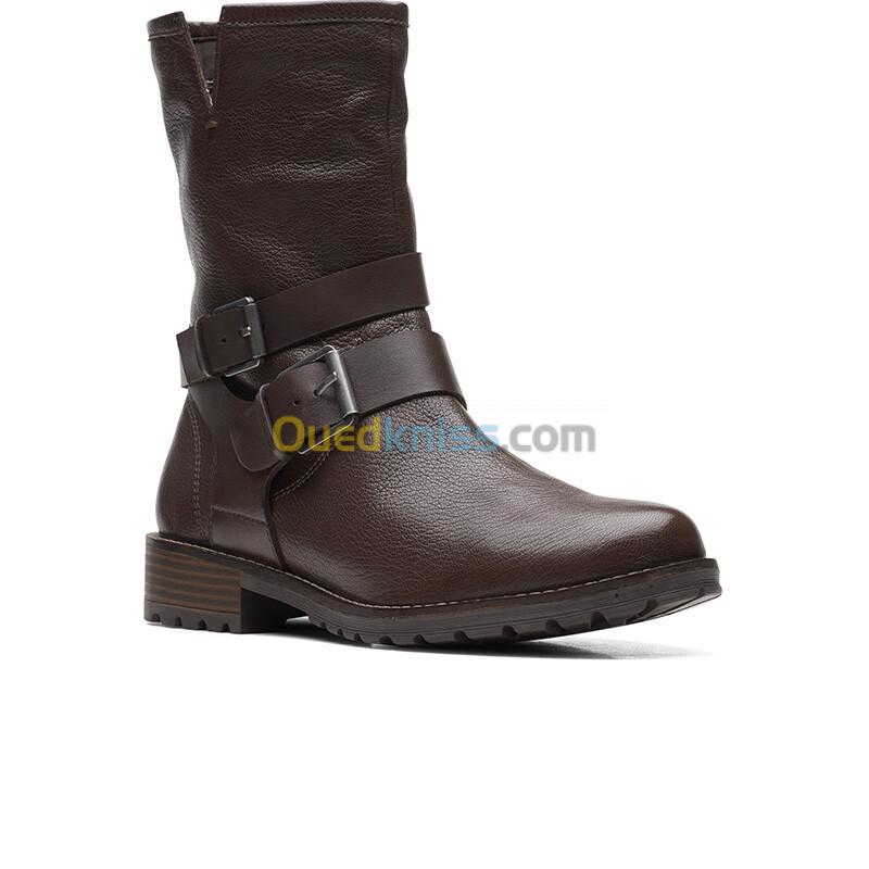 CLARKS Clarkwell Mid Dark Brown