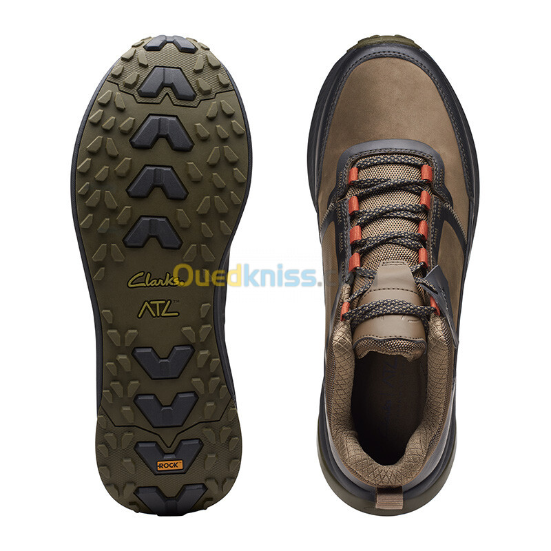 CLARKS ATL TrailUp WP Dark Olive Comb