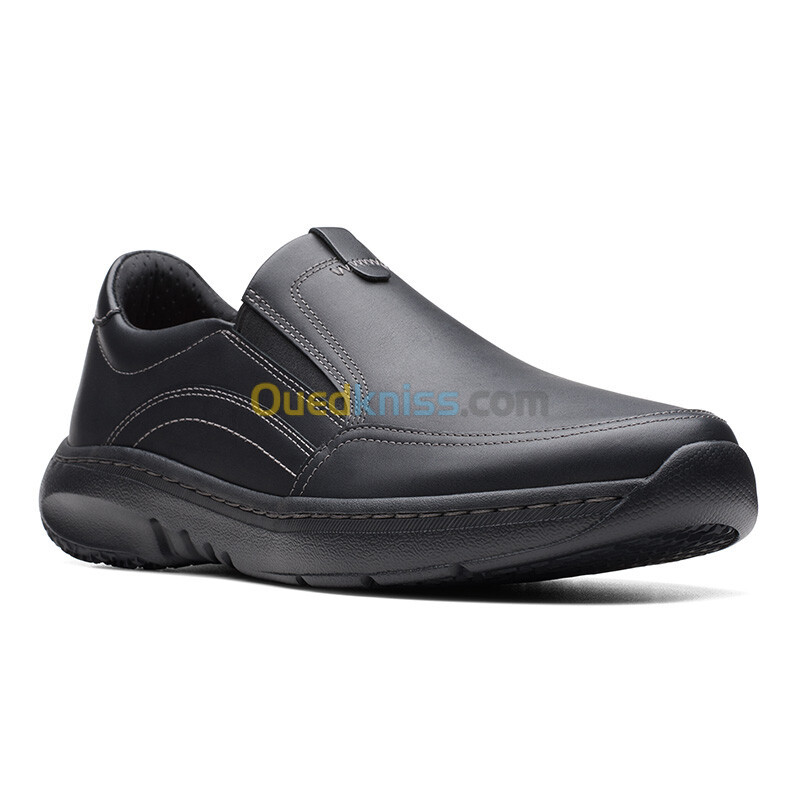 CLARKS Clarkspro Step Black Leather