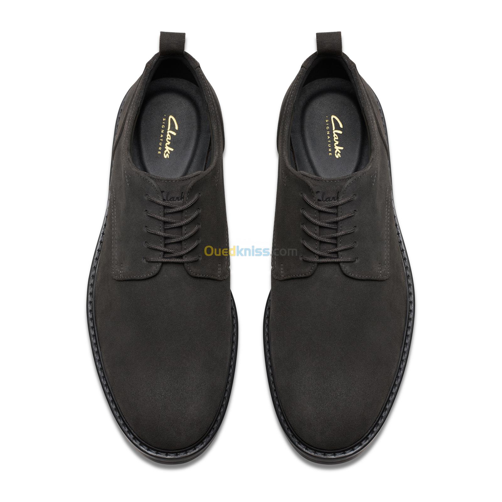 CLARKS Aldwin Lace Dark Grey Sde