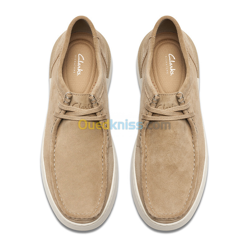 ClarksCourtlite Seam Oakwood Suede