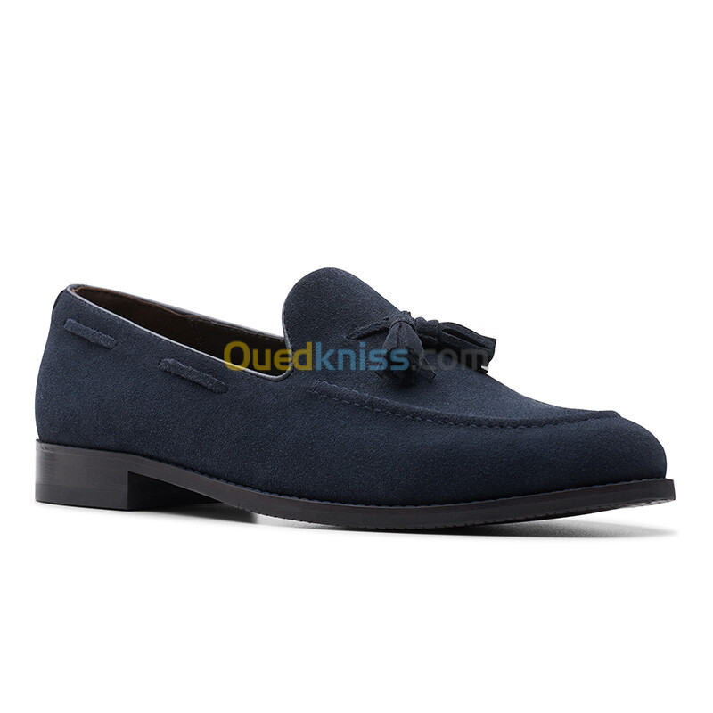 Clarks CraftArlo Trim Navy Suede